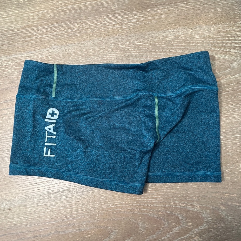 FITAID Teal Athletic Shorts